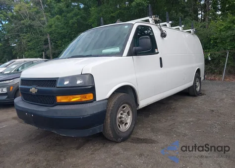 2020 Chevrolet Express Cargo Rwd 2500 Extended Wheelbase Wt from USA, damaged, VIN 1GCWGBFP7L1165886